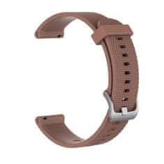 BStrap Silicone Bredon remienok na Huawei Watch GT 42mm, brown