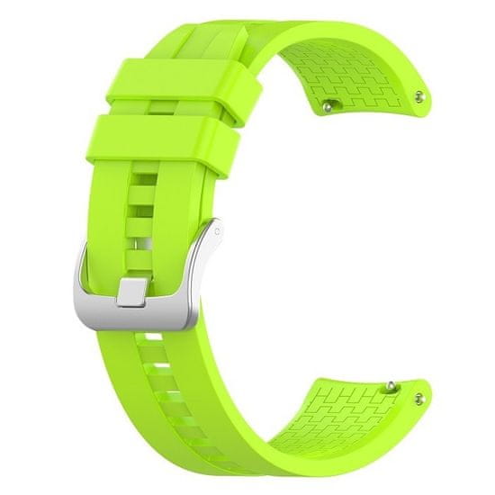BStrap Silicone Cube remienok na Huawei Watch 3 / 3 Pro, fruit green