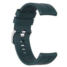 BStrap Silicone Cube remienok na Garmin Venu 2, dark green