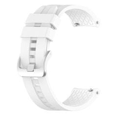 BStrap Silicone Cube remienok na Huawei Watch GT2 Pro, white