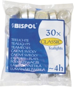 Bispol čajové sviečky classic P15 - 30ks