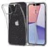 Liquid Crystal silikónový kryt na iPhone 13, glitter priesvitný