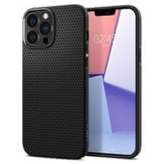 Spigen Liquid Air silikónový kryt na iPhone 13 Pro, čierny