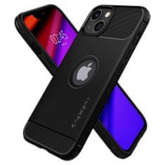 Spigen Rugged Armor silikónový kryt na iPhone 13 mini, čierny