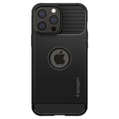 Spigen Rugged Armor silikónový kryt na iPhone 13 Pro, čierny