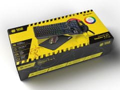 Tracer GAMEZONE MAMOOTH USB 4w1 klávesnica, myš, podložka a slúchadlá