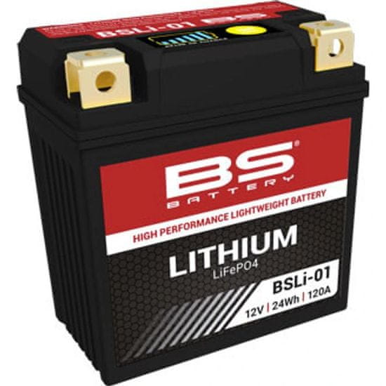 BS-BATTERY Lítiová motocyklová batéria BSLI-01