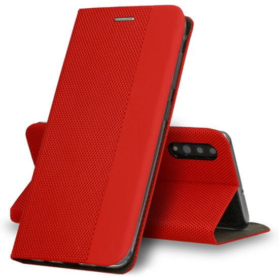Vennus  Flipové puzdro Sensitive Book pre Xiaomi Mi 10T Lite červené