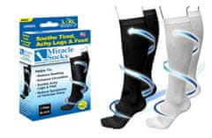 CoolCeny Kompresné zdravotné ponožky - Miracle Socks - 2 páry