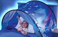 CoolCeny Rozprávkový stan na posteľ - Winter Wonderland