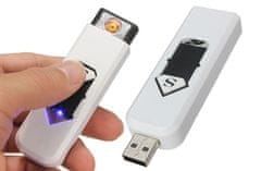 CoolCeny Elektronický USB zapaľovač - Čierna
