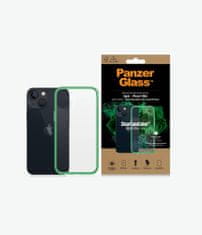 PanzerGlass ClearCaseColor pre Apple iPhone 13 mini 0329, zelené - zánovné