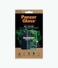 PanzerGlass ClearCaseColor pre Apple iPhone 13 mini 0329, zelené - zánovné