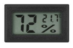 ISO 9310 Digitálny LCD teplomer a vlhkomer do panelu