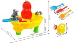 ISO Pirátska loď - piesková a vodné hračka, 6108