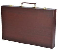 ISO 6072 Sada v drevenom kufríku pre malých maliarov 81 ks
