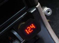 APT AG361 Digitálny voltmeter do auta 12V / 24V