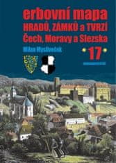 Milan Mysliveček: Erbovní mapa hradů, zámků a tvrzí Čech, Moravy a Slezska 17