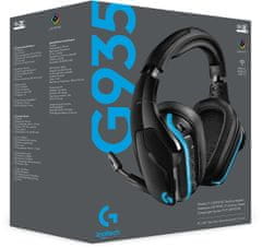 Logitech G935, čierna (981-000744)