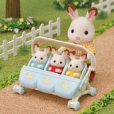 Sylvanian Families Kočík pre trojičky