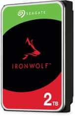 Seagate IronWolf, 3,5" - 2TB (ST2000VN003)