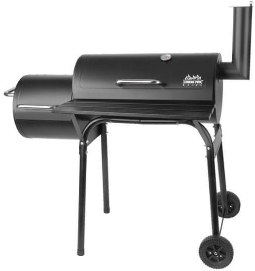 STREND PRO GRILL Gril Strend Pro Porter, BBQ, na drevené uhlie, 2v1 - grilovanie a údenie, 110x65x115 cm