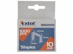 Extol Premium Spony 8mm, 11,3x0,52x0,70mm, balenie 1000ks