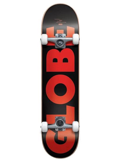 GLOBE Skate komplet G0 Furbar 7.75" Black/red