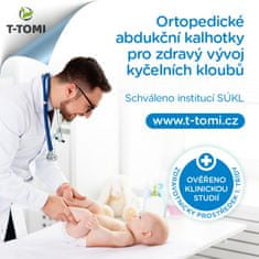 T-tomi Ortopedické abdukčné nohavičky - suchý zips, bears, 5-9 kg