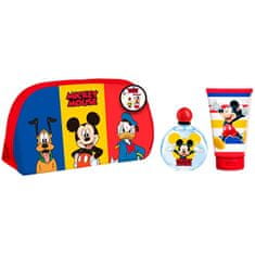 EP LINE Mickey Mouse - EDT 50 ml + sprchový gel 100 ml + kosmetická taštička