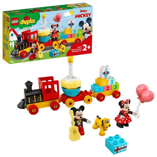 LEGO DUPLO 10941 Narodeninový vláčik Mickeyho a Minnie