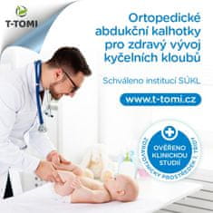 T-tomi Ortopedické abdukčné nohavičky - patentky, grey 3-6 kg