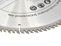 GEKO Pílový kotúč na drevo 250x32mm 80T s redukciou na 25,4mm GEKO