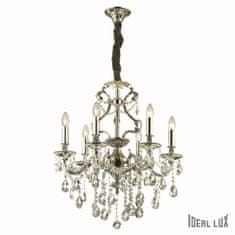 Ideal Lux Ideal Lux GIOCONDA SP6 Argento SVIETIDLO ZÁVESNÉ 044927