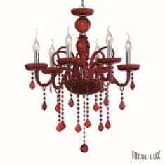 Ideal Lux Ideal Lux Giudecca SP6 ROSSO SVIETIDLO ZÁVESNÉ 027418