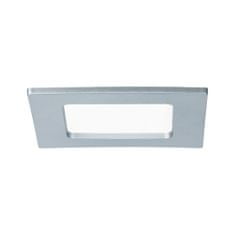 Paulmann Paulmann Vstavaný panel LED hranaté 6W 4000K Chróm mat IP44 920.76 P 92076 92076