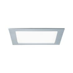 Paulmann Paulmann Vstavaný panel LED hranaté 18W 4000K Chróm mat IP44 920.78 P 92078 92078