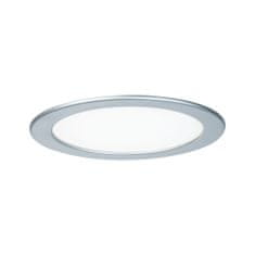 Paulmann Paulmann Vstavaný panel LED kruhové 18W 4000K Chróm mat IP44 920.72 P 92072 92072