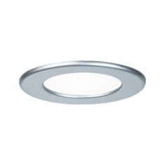 Paulmann Paulmann Vstavaný panel LED kruhové 6W 4000K Chróm mat IP44 920.70 P 92070 92070