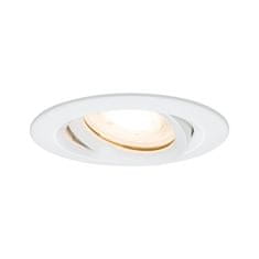 Paulmann Paulmann vstavané svietidlo LED Nova IP65 kruhové 7W GU10 biela 1ks sada nastaviteľné 928.97 P 92897 92897