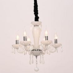 ACA ACA Lighting Crystal závesné svietidlo BLK82046PWC