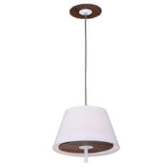 ACA ACA Lighting Textile závesné svietidlo ZM16281PDW