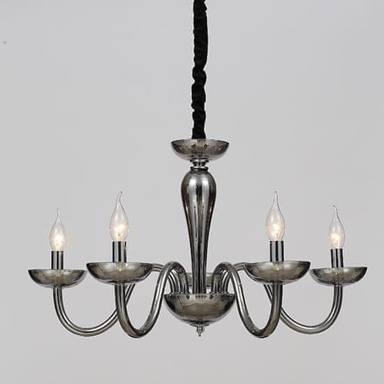 ACA ACA Lighting Crystal závesné svietidlo BLK82185PSGC