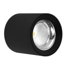 Century CENTURY Stropné SVIETIDLO LED RONDO ČIERNE 130x155mm 25W / 230VAC 4000K 2500L 45d IP20 CEN RNDNE-2513040