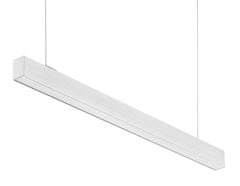 Century CENTURY LED líniové svietidlo LINKY závesné MICROPRISMA 32W, 3200lm, 4000K, Ra80, UGR19, 90d, IP20, 1131x50x75mm, vrátane 2ks závesov 1,5m