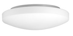 Nova Luce Nova Luce Klasické kúpeľňové stropné svietidlo Ivi z bieleho opálového skla - 2 x 60 W, priemer. 330 x 80 mm NV 6100522