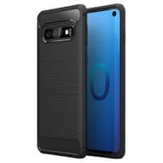 IZMAEL Carbon Shield TPU puzdro pre Samsung Galaxy S8 - Čierna KP16033