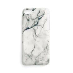 WOZINSKY Wozinsky Marble silikónové puzdro pre Samsung Galaxy S20 FE 5G - Biela KP10138