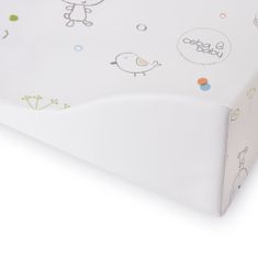 Ceba Baby Podložka prebaľovacia 2-hranná mäkká COSY (50x70) Dream bodky biela