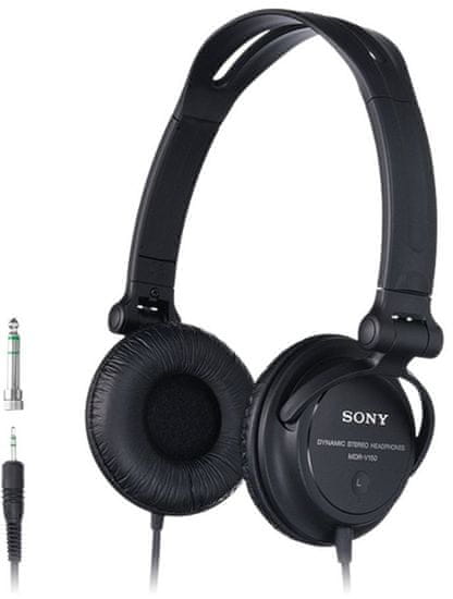 SONY MDR-V150B, čierna